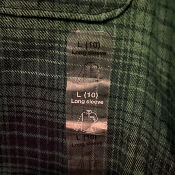 Gap flannel shirts size boys L - Picture 6 of 6